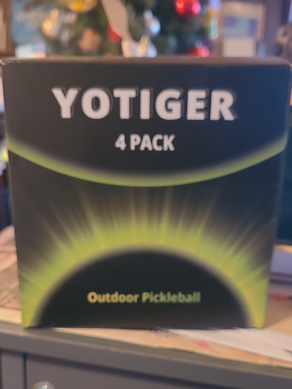 Yotiger Outdoor Pickleball Balls 4-Pack - Green